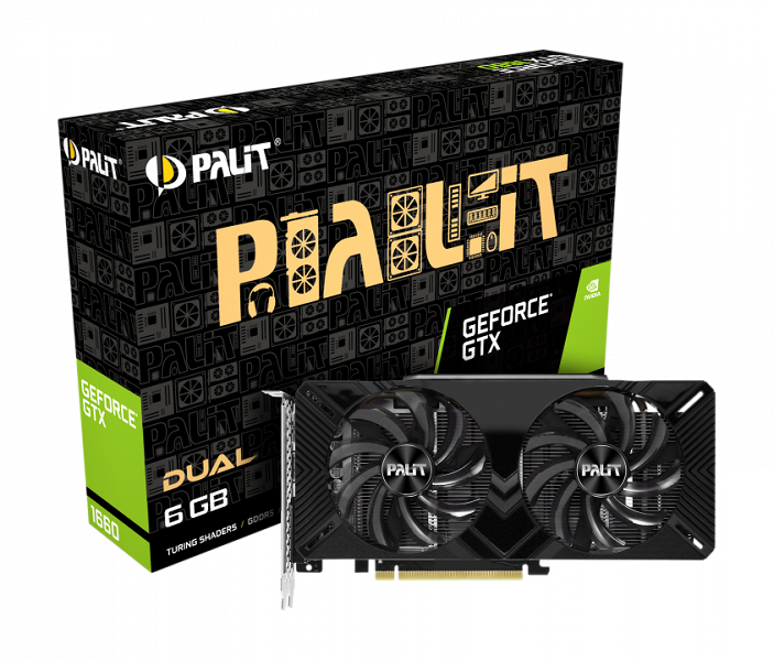 Palit выпустила одну из самых компактных версий видеокарты GeForce GTX 1660