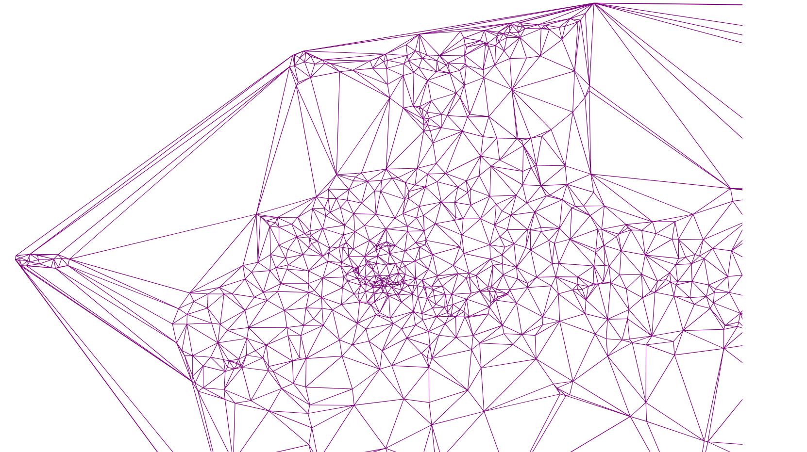 Алгоритм триангуляции Делоне методом заметающей прямой - 35