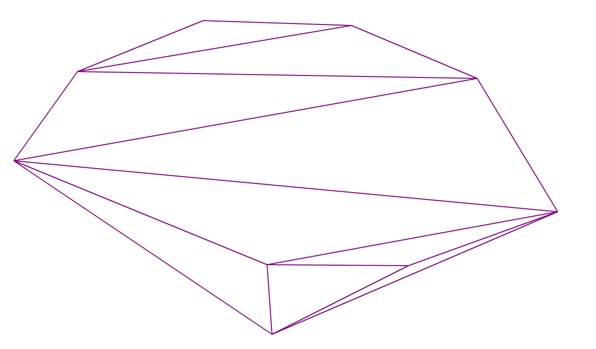 Алгоритм триангуляции Делоне методом заметающей прямой - 1