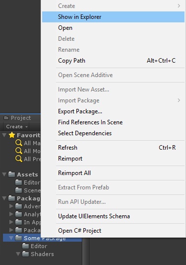 Unity Package Manager - 7