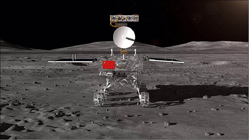 Миссия «Чанъэ-4» — четвертый лунный день для посадочного модуля и ровера «Юйту-2». Про камеры и контроллеры на аппаратах - 36