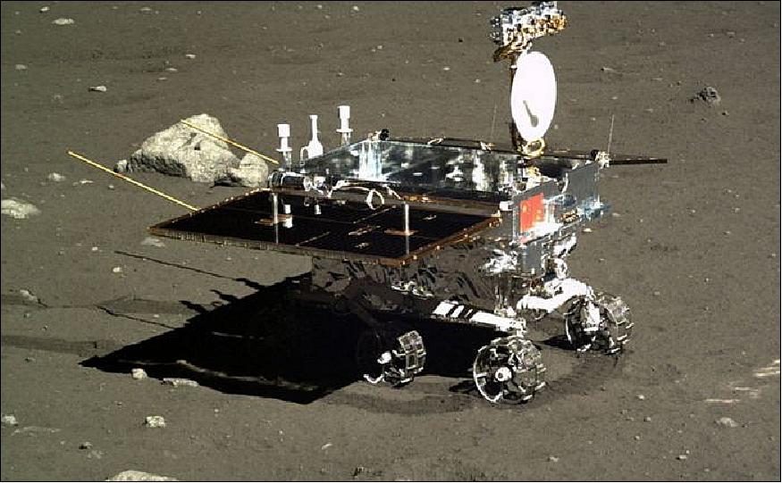 Миссия «Чанъэ-4» — четвертый лунный день для посадочного модуля и ровера «Юйту-2». Про камеры и контроллеры на аппаратах - 37