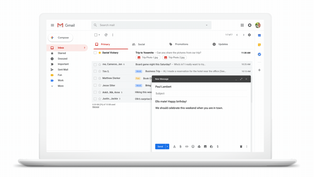 Gmail исполнилось 15 лет - 4