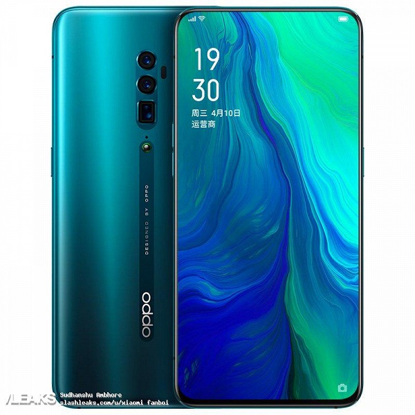 Рекламные изображения флагманского смартфона Oppo Reno 10X Zoom демонстрируют необычную камеру