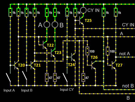 АЛУ на 12 транзисторах (на самом деле нет) - 5