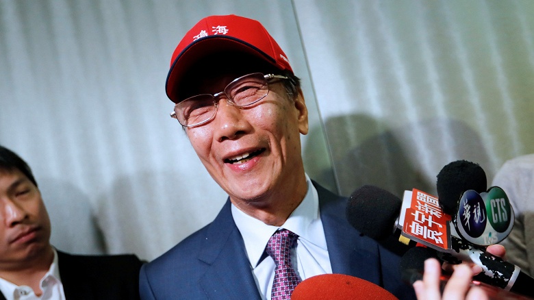 Глава Foxconn Терри Гоу хочет стать президентом Тайваня