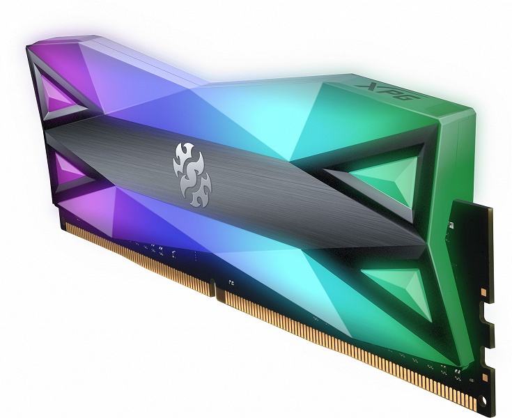 Модули памяти Adata XPG Spectrix D60G DDR4 украшены «самой большой подсветкой»