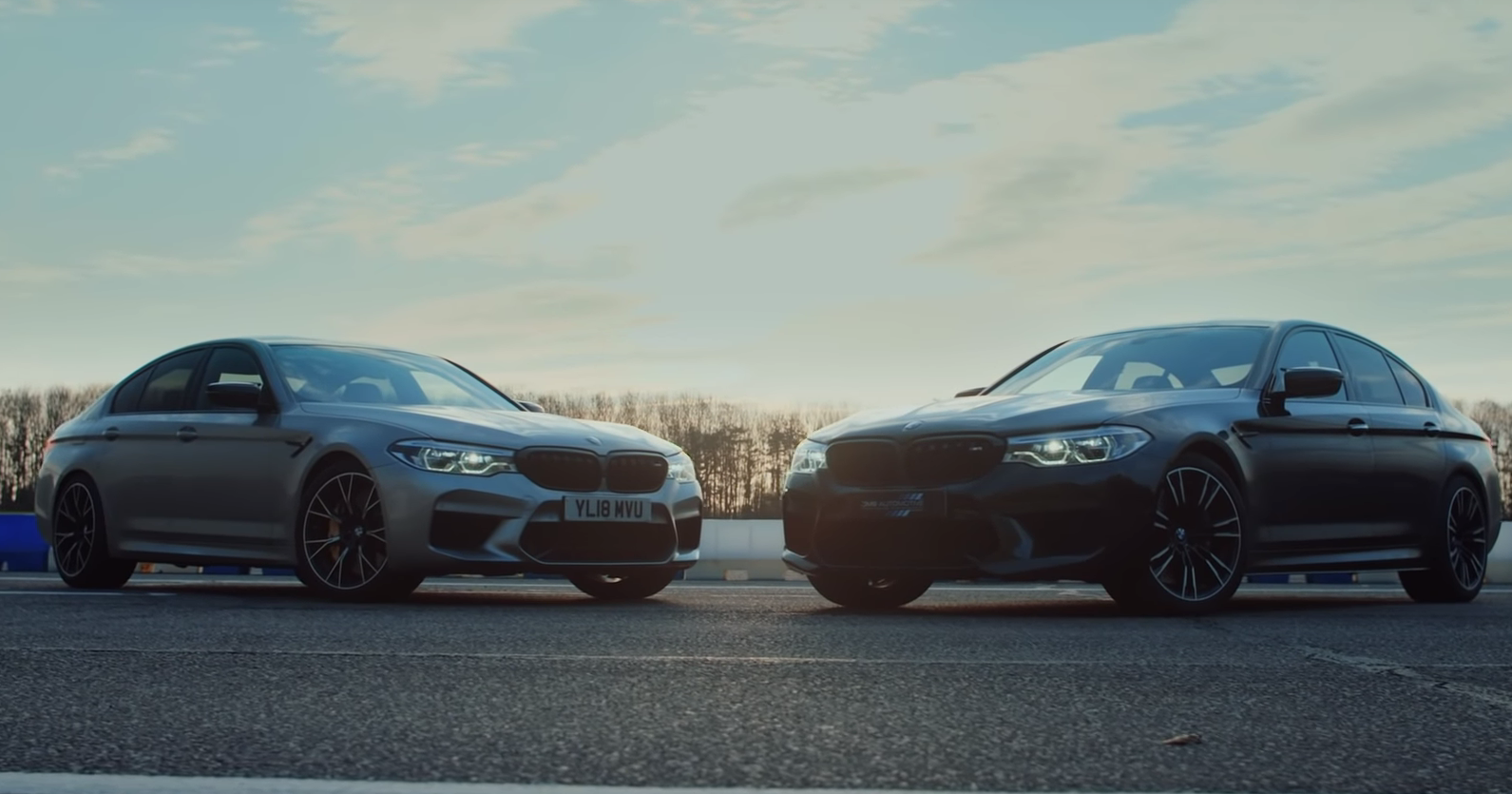 Два BMW M5 Competition сравнили в гонке по прямой
