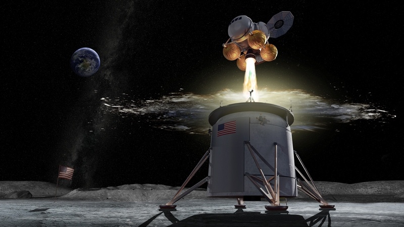 НАСА разместило заказ на разработку пилотируемого лунного лендера до 2025 года - 1