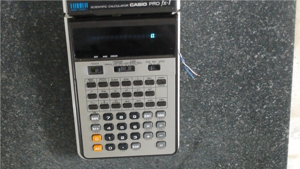 Самодельные магнитные карты для калькулятора Casio PRO fx-1 - 1