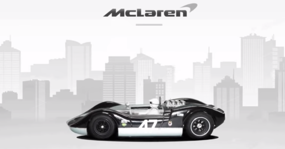 Эволюция автомобилей McLaren: видео