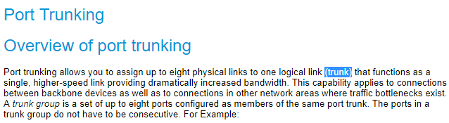 Как зависит перевод термина trunk от вендора коммутаторов? - 10 Как зависит перевод термина trunk от вендора коммутаторов? - 10