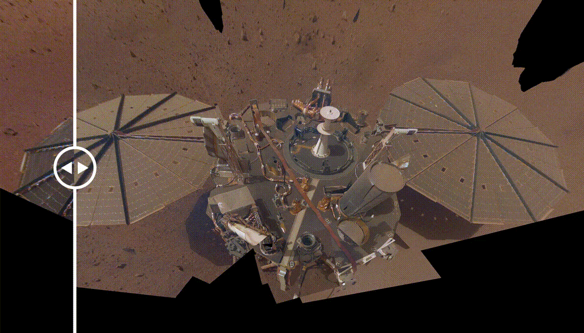 Аппарат «InSight» прислал второе селфи с Марса - 7