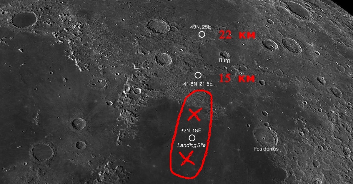 Найдено место падения аппарата «Берешит» на Луну - 2