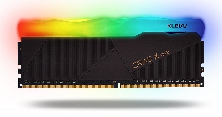 Серию KLEVV CRAS X RGB пополнили комплекты модулей памяти с частотой до 4266 МГц