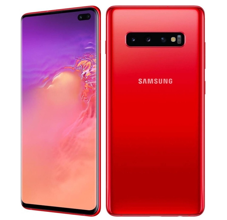 Cardinal Red: смартфоны Samsung Galaxy S10 и S10+ выйдут в ярко-красном цвете