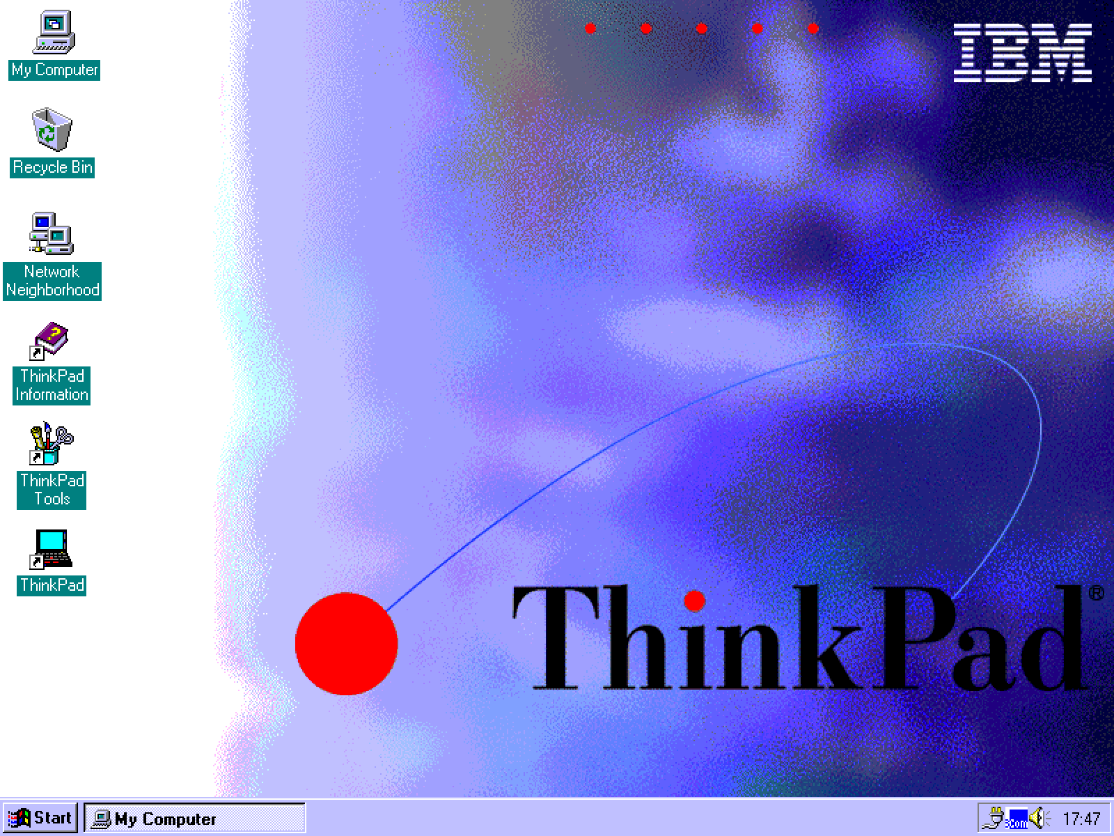 Древности: ThinkPad 380E, эконом-класс 90-х и Windows 95 - 8