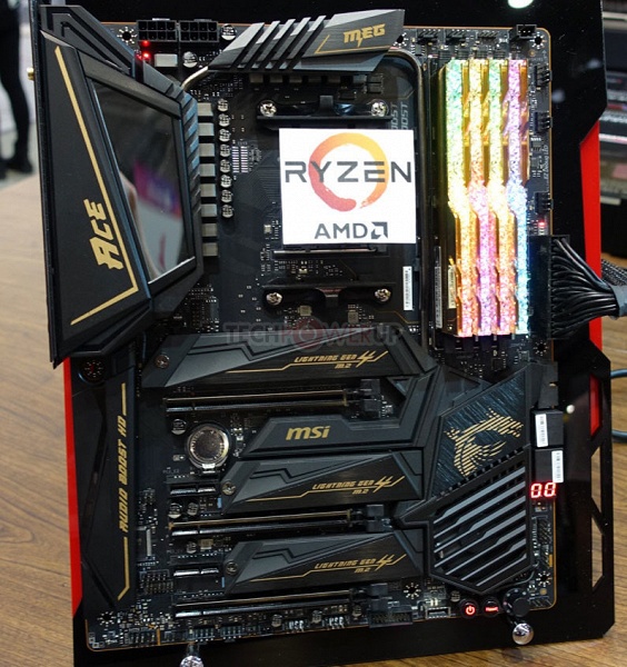 Опубликованы снимки четырех плат MSI на чипсете AMD X570