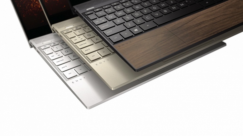 Ноутбуки HP Envy получат деревянную отделку