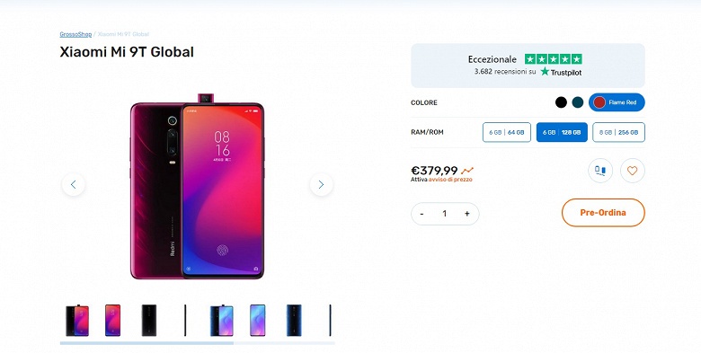 Флагман Redmi по цене флагмана Xiaomi. В Европе за Xiaomi Mi 9T (Redmi K20) якобы будут просить от 360 евро