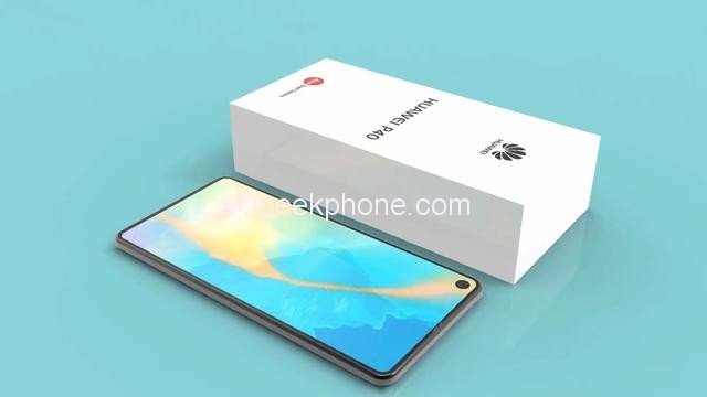 Появились неофициальные рендеры Huawei P40 