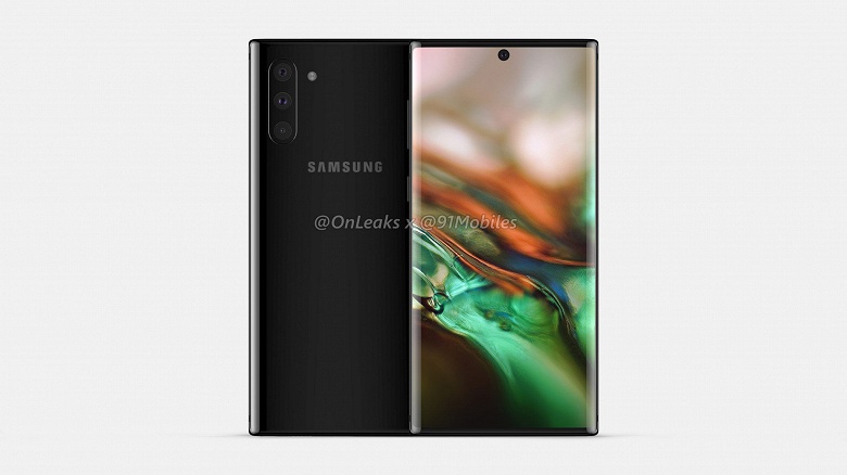 Утечка дня: планшетофон Samsung Galaxy Note10 показали во всей красе на видео и качественных рендерах