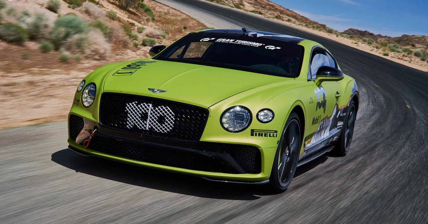 Bentley представила Continental GT для рекорда на Пайкс Пик