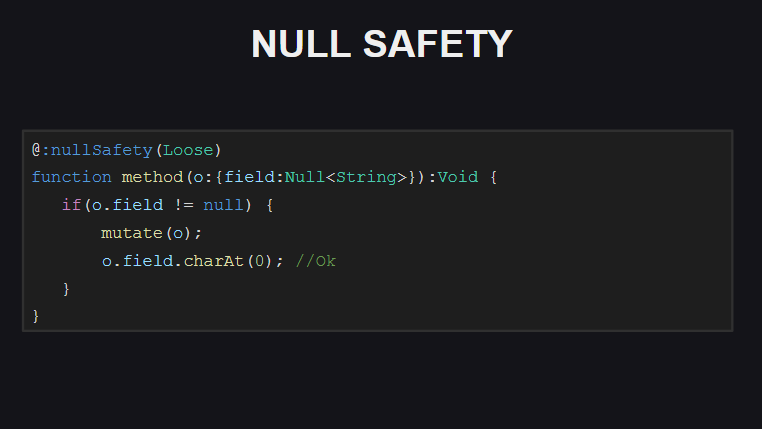 Loose-режим выполнения проверок на null-безопасность