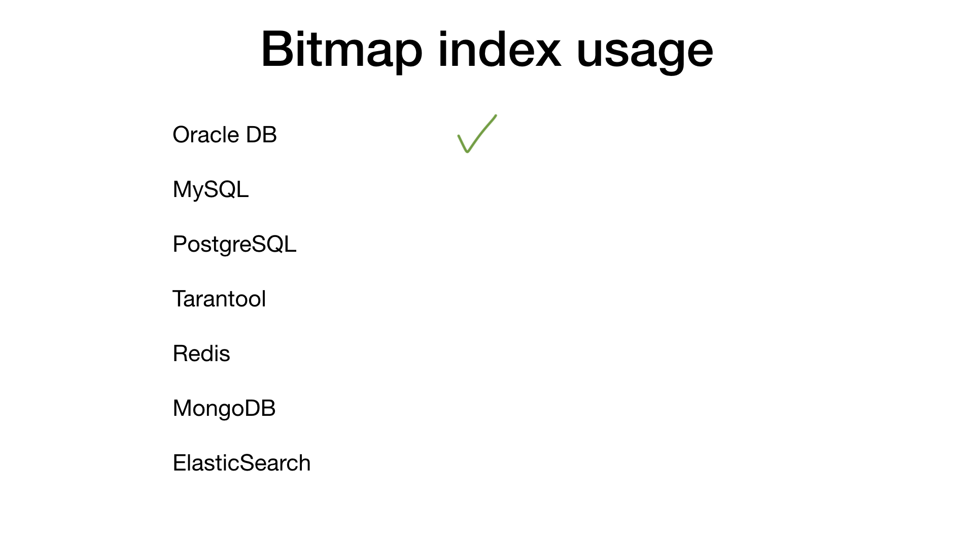 Bitmap indexes in Go: unbelievable search speed - 20
