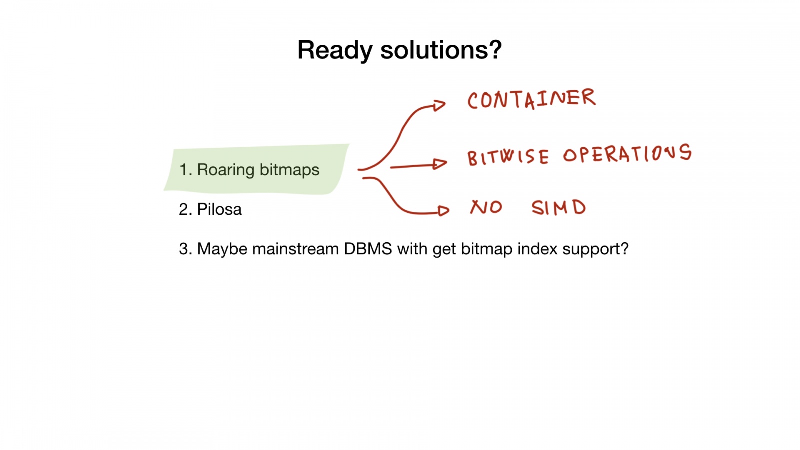 Bitmap indexes in Go: unbelievable search speed - 64