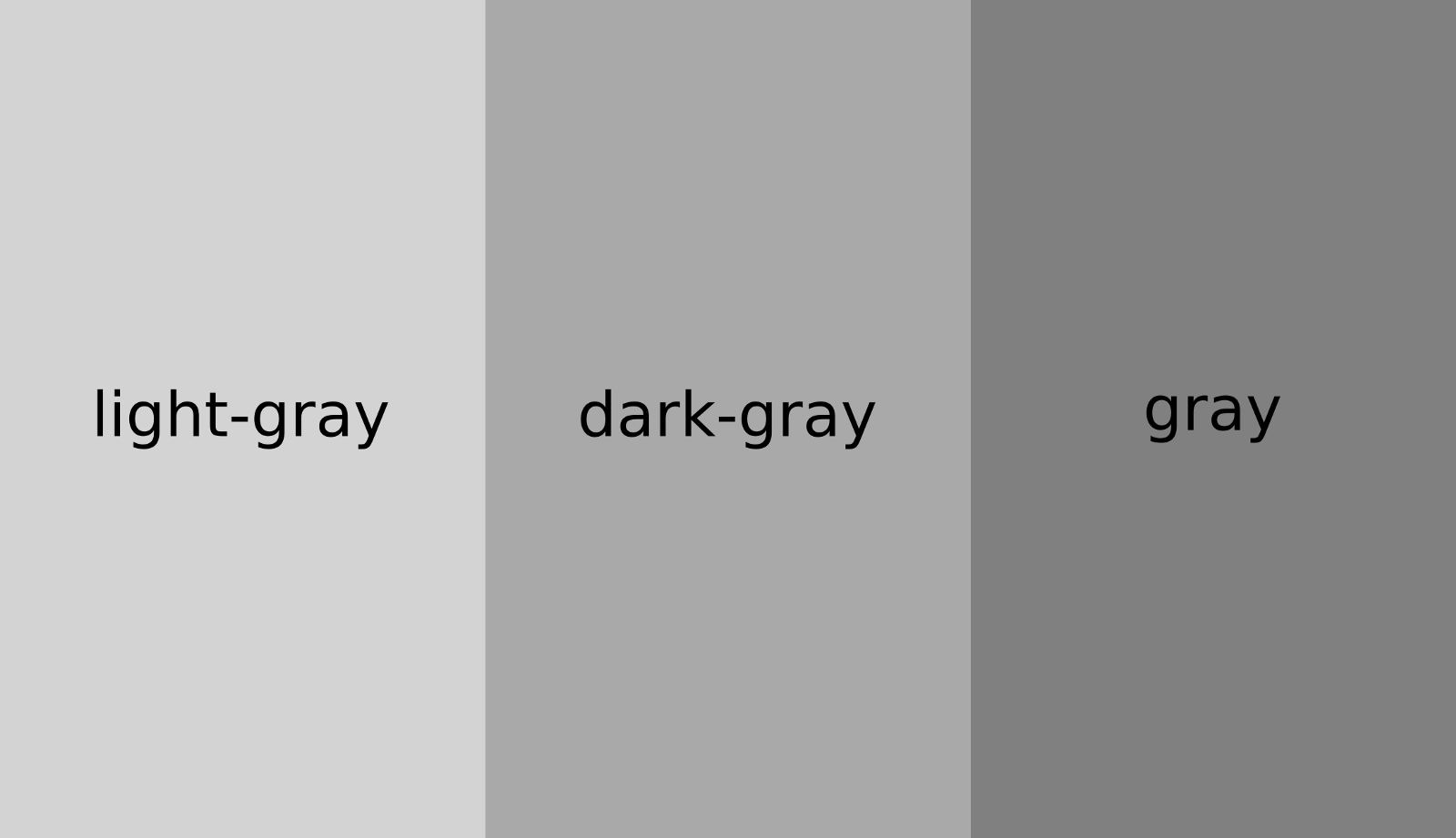 Из-за чего тёмно-серый светлее чем серый в CSS - 2