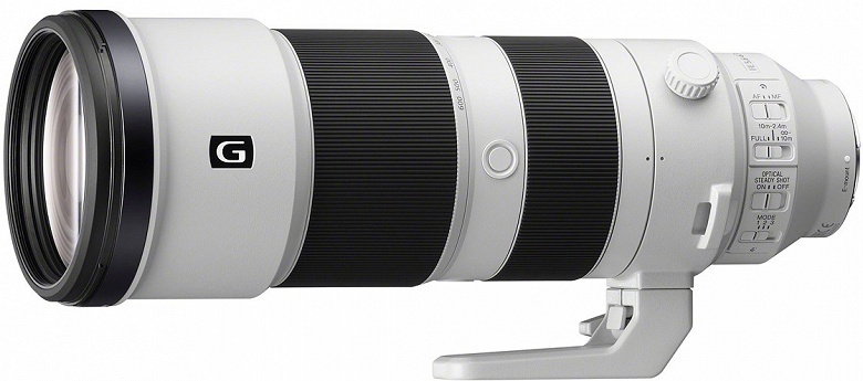 Представлен объектив Sony FE 200-600mm F5.6-6.3 G OSS