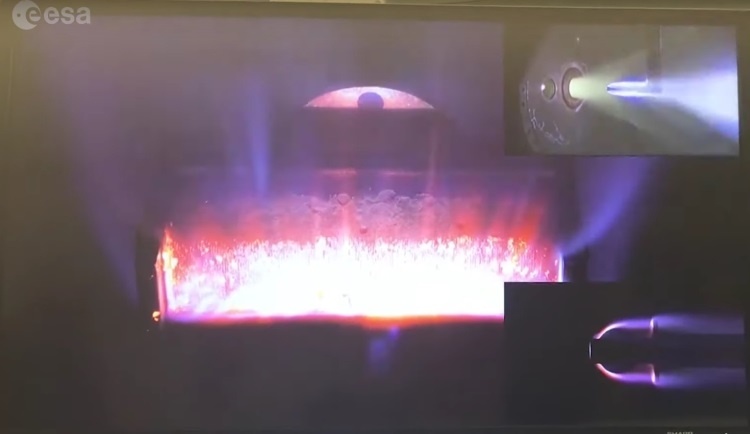 ЕКА продемонстрировало, каким образом сгорают спутники в атмосфере Земли