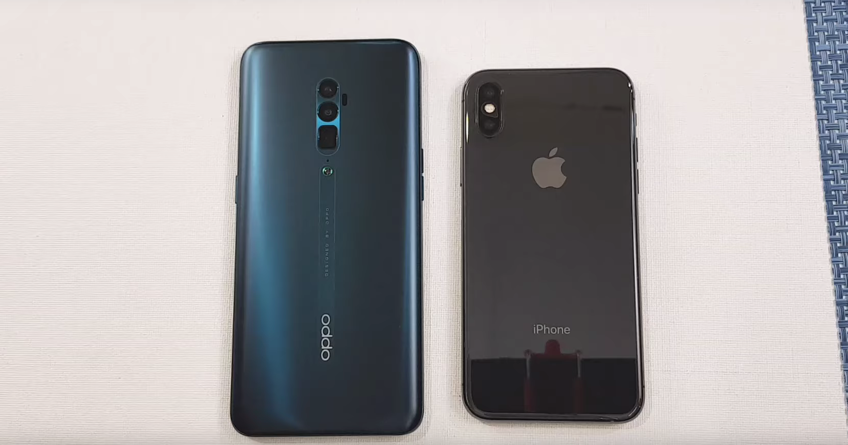 Oppo Reno 10X Zoom против iPhone X: тест на скорость