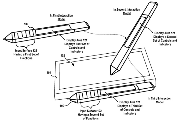 Перо Microsoft Surface Pen может обзавестись дисплеем