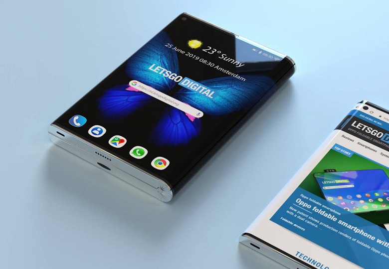 Samsung Galaxy Fold 2 показался на рендерах