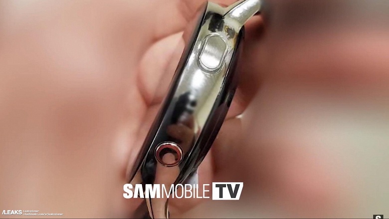 Первые фотографии умных часов Samsung Galaxy Watch Active 2