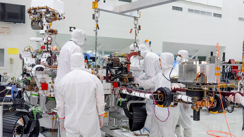 Новый марсоход NASA получил роборуку