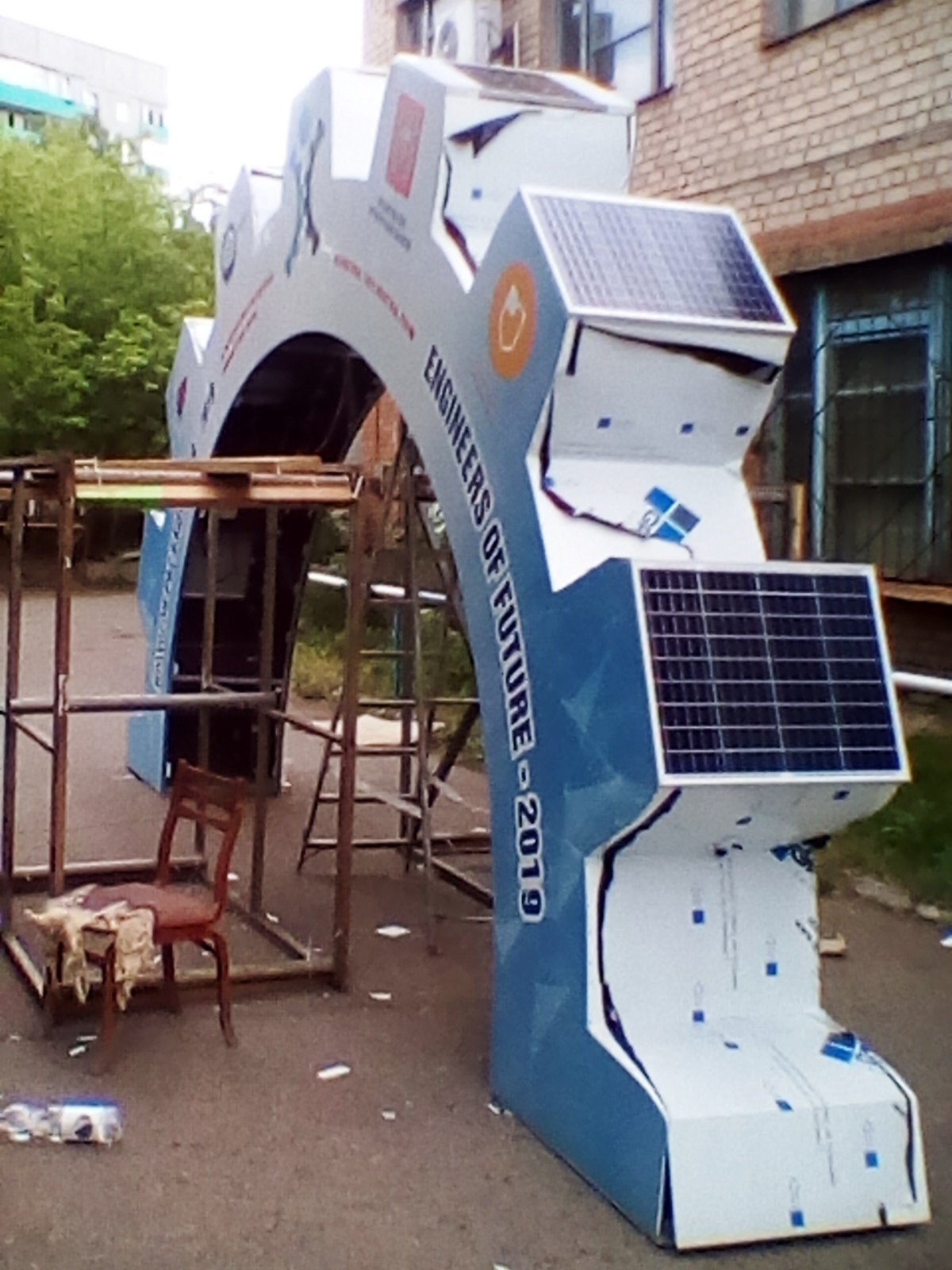 Сделал большую полушестерню на солнечных панелях за 250 000 рублей (2 часть) - 25