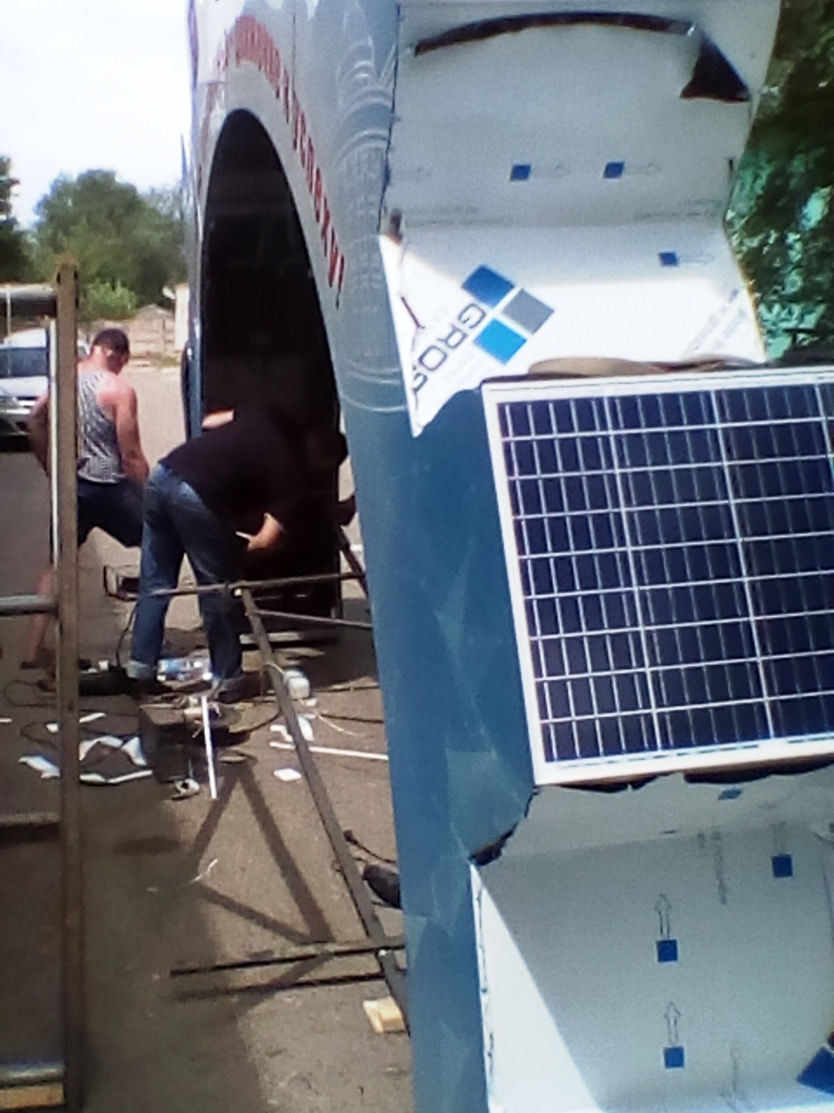 Сделал большую полушестерню на солнечных панелях за 250 000 рублей (2 часть) - 29
