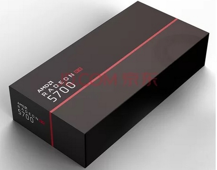 Изображения упаковок эталонных видеокарт Radeon RX 5700-й серии
