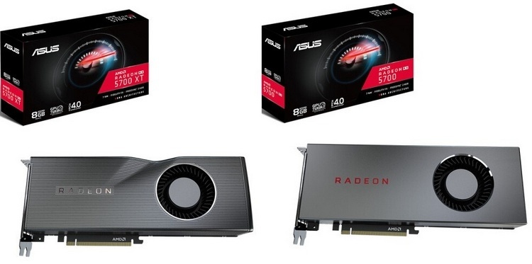 Изображения упаковок эталонных видеокарт Radeon RX 5700-й серии