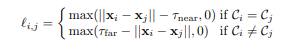 pairwise distance loss