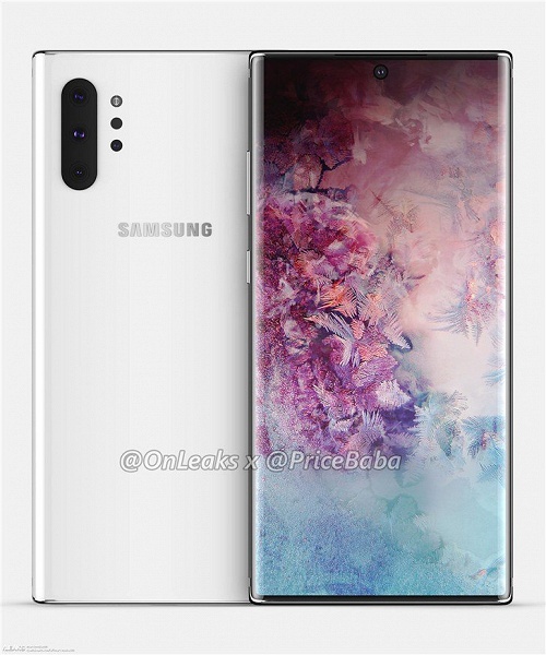 Опубликованы подробные характеристики флагмана Samsung Galaxy Note10+