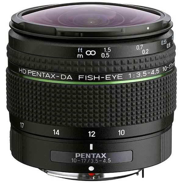 Представлен объектив HD Pentax-DA Fisheye 10-17mm f/3.5-4.5 ED