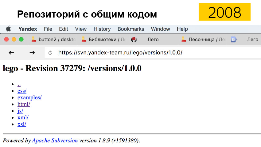 Общие компоненты силами разных команд. Доклад Яндекса - 16