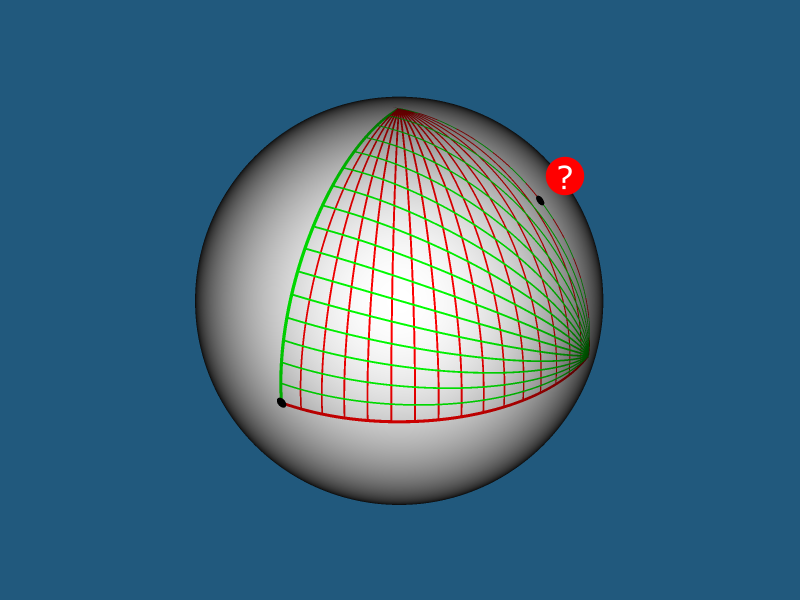 Мир трехмерной гиперсферы. Геодезическая трассировка лучей в замкнутой вселенной со сферической геометрией - 5