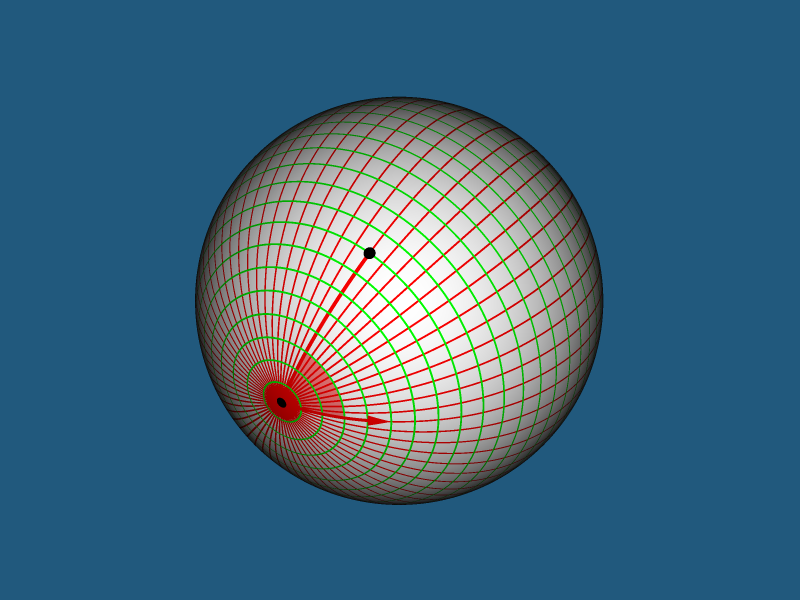 Мир трехмерной гиперсферы. Геодезическая трассировка лучей в замкнутой вселенной со сферической геометрией - 6