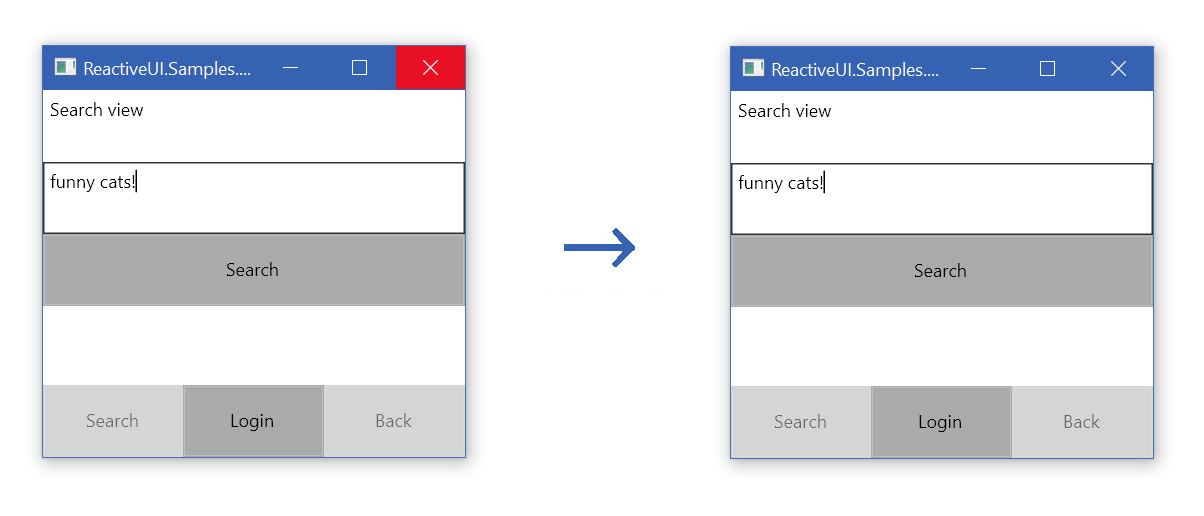 Saving Routing State to the Disk in a Cross-Platform .NET Core GUI App with ReactiveUI and Avalonia - 9