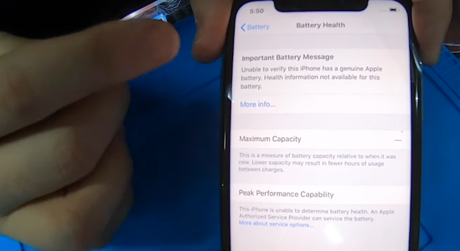 Apple начала предупреждать пользователей о неисправности батареи, если ее заменили не в официальном сервисе - 1
